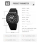 Чоловічий наручний годинник Skmei 2091 цифровий електронний спортивний Black Grey Black, 2091BKGYBK (19153) - зображення 6