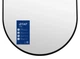 Зеркало Qtap Scorpio (SC1) 500x900 мм, овальное, с LED-подсветкой Touch QTSC500900 - изображение 3