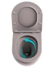 Унітаз підвісний Qtap Robin Ultra Quiet, Stone grey, з сидінням Slim Duroplast / Soft-close / Quick Release QTROB26SG48996 - зображення 5
