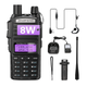 Портативна тактична рація Baofeng UV-82 8 W дводіапазонна з гарнітурою VHF/UHF 136 — 174 / 400 — 520 МГц (19177) - зображення 1
