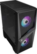 Корпус MSI MAG Forge 100R / без БП / Mid Tower / ARGB / Tempered Glass / USB 3.2 / 3x120mm Fans / Черный (101642292) - Уценка - изображение 3