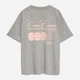 Футболка хлопковая женская Vero Moda 10343521 L Light Grey (5715871615936) - изображение 5