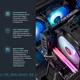 Ігровий комп`ютер ASGARD Draugr PBG (A95F.32.S10.56T16.7143)/ AMD Ryzen 5 9500F (3.8 - 5.0 ГГц)/ОЗУ 32 ГБ/SSD 1 ТБ/NVIDIA GeForce RTX 5060 Ti 16 ГБ/без ОП/LAN/без ОС/чорний - изображение 4