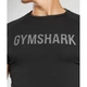 Спортивная футболка Gymshark a1a3dc62 XXL черная (100010734) - изображение 3