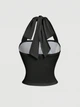 Топ у квітковий принт Shein sz25031032672022464 1XL комбінований (100010041) - зображення 2