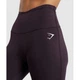Спортивные леггинсы Gymshark b6a9bc62 M фиолетовые (100010729) - изображение 3