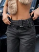 Джинси Shein sz25021877479556204 38 сірі (100009731) - зображення 6