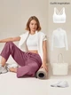 Спортивные штаны Shein st2407308440264632 S розовые (100009713) - изображение 7