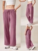 Спортивные штаны Shein st2407308440264632 S розовые (100009713) - изображение 8