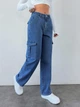 Джинси Shein sz2311270203091020 34 сині (100009739) - зображення 5