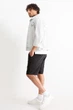 Шорты из льна C&A 22164971c29 XXL черные (100010317) - изображение 4