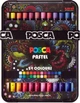 Zestaw pasteli woskowych Uni Posca 24 kolory (4902778239032) - obraz 1