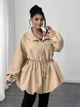 Куртка Shein sz25062016231044880 3XL бежевая (100009578) - изображение 3