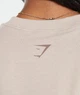 Спортивна футболка з бавовни Gymshark b8a8ec62 M бежева (100010667) - зображення 5