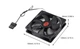 Кулер в корпус 120 мм 12V 1.6 A 3000RPM 12 В 154,5 CFM MOLEX живлення Вентилятор Чорний - зображення 9