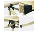 Стіл розкладний туристичний Folding Table 120х60 см Бежевий - изображение 7