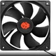 Кулер в корпус 120 мм 12V 1.6 A 3000RPM 12 В 154,5 CFM MOLEX живлення Вентилятор Чорний - зображення 13