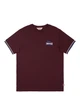 Футболка чоловіча Lonsdale SHILDON 117859-2016 XL Oxblood/Ecru/Navy (4255581598446) - изображение 1