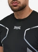 Комплект чоловічий футболка+шорти Lonsdale BEWICK 117898-1529 XL Black/Silver (4070376000948) - зображення 3