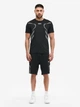 Комплект чоловічий футболка+шорти Lonsdale BEWICK 117898-1529 XL Black/Silver (4070376000948) - зображення 5