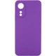 Чехол TPU GETMAN Liquid Silk Full Camera для Oppo A60 4G Фиолетовый / Purple - изображение 1