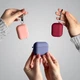 Чехол силиконовый FIBRA Hot для наушников AirPods 4, розовый - изображение 6