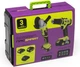 Zestaw Nac SMART NS-SET2-20V wkrętarka akumulatorowa + szlifierka kątowa + 2 x akumulator + szybka ładowarka 20 V (5905842533387) - obraz 1