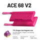 Ігрова магнітна клавіатура MCHOSE ACE 68 V2 / Дротове підключення / Dragon God Magnetic Axis Switch / Pink - зображення 2
