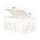 Коробка для архівних боксів Economix 535х362х258 мм білий (E32703-14) - изображение 2