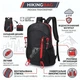 Городской рюкзак-трансформер HikingBag, 20 л, черный - изображение 1