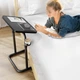 Столик для ноутбука з регулюванням висоти Laptop Table 47 х 35 х 66-76 см (3547) Чорний - зображення 3