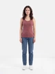 Майка женская ONLY 15346867 S Rose Brown (5715905664565) - изображение 3