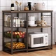 Стеллаж напольный RIAS R-80 с открытыми полками 80×80×30 см Brown (3_08235) - изображение 4