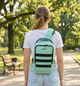 Рюкзак через плече (слінг) Derby 012602 Sling Green — жиночій міський однолямковий рюкзак, Oxford 600D TPU бірюзовий - зображення 7