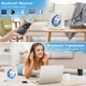 CD плеер Bluetooth колонка USB AUX FM радио с динамиками музыкальный проигрыватель от сети настенный монтаж для дома с пультом Type-C от сети - изображение 4