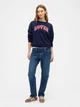 Свитшот на флисе женский GAP 693567524 XS Синий (1159862842) - изображение 3