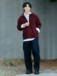 Толстовка на флисе мужская UNIQLO 663848946 M Бордовая (1159860700) - изображение 7