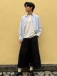 Рубашка хлопковая женская Uniqlo 775795091 M Голубая (1159860578) - изображение 4