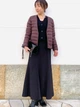 Куртка демисезонная женская Uniqlo 970526167 XS Бордовая (1159860588) - изображение 13