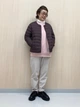 Куртка демисезонная женская Uniqlo 970526167 XS Бордовая (1159860588) - изображение 14