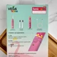 Электрическая звуковая зубная щетка Vega Kids Sonic Smart VK-500 (от 3 до 12 лет), розовая, 2 насадки, таймер - изображение 5