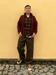 Толстовка на флисе на молнии мужская Uniqlo 663848946 3XL Бордовая (1159860436) - изображение 3
