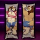 Дакімакура 150х50см Давід Фуррі Поганий Дракон Оркус Вовк David Bad Dragon Furry Orcus Подушка з наволочкою двостороння - зображення 1