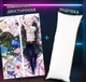 Дакимакура 150х50 см Нагито Комадэда Данганронпа Nagito Komaeda Danganronpa Подушка с наволочкой двусторонняя - изображение 2