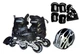 Комплект роликов с защитой Happy Mondays колеса PU светящиеся (размер 27-30). Black (1246776586) - изображение 1