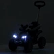 Детский электроквадроцикл каталка толокар с ручкой 3в1 BAMBI M 5782EBLR-5 зеленый - изображение 4