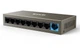 Комутатор Tenda TEF1109D, 9 LAN 10/100BaseT, некерований, металевий - зображення 1
