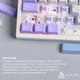 Клавіатура Ajazz AK980 V2 Maillard Switch Purple/White/Blue (AK980-V2-M-PWB) [165444] - зображення 12