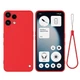Чохол Silicone Cover Full для Nothing Phone (3a) Lite зі шнурком - петлею red - зображення 1