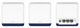 Беспроводная система Wi-Fi Mercusys Halo H50G (3-pack), White - изображение 2